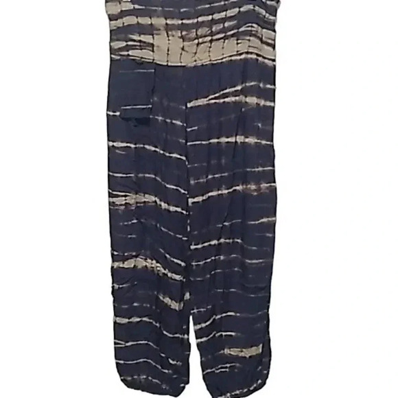 Earthbound Blue Tie Dye Pants - Picture 1 of 3